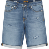 Jack & Jones Boy's Rick Icon Ge 606 Shorts - Blue Denim