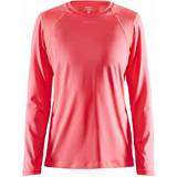 Dam T-shirts Craft Sportsware ADV Essence LS Tee W - Pink