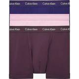 Calvin Klein Herr - Multifärgade Kalsonger Calvin Klein Cotton Stretch Trunks 3-pack - Purple/Pink/Blue