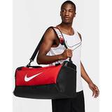 Nike Vita Duffelväskor & Sportväskor Nike Brasilia 9.5 Training Duffel Bag University Red/Black/White