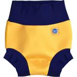 Gula Badblöjor Barnkläder Splash About Happy Nappy Diaper Pants - Yellow/Navy