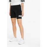 Dam - Guld Byxor & Shorts Puma "Sportleggings Essentials Logo (Storlek: XS)