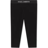 Dolce & Gabbana Barnkläder Dolce & Gabbana Baby Logo Waistband Leggings - Black