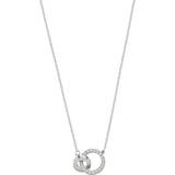 Edblad Eternal Orbit Necklace - Silver/Transparent