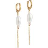 ENAMEL Copenhagen Adeline Earrings - Gold/Multicolour/Pearls