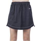 Dam - Korta kjolar - Nylon Nike Women's Sportswear Swoosh Woven High Rise Skirt - Black/White