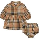 Burberry Girl's Olivetta Vintage Check Dress W/ Bloomers - Archive Beige