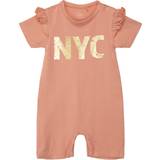 Racing Kids Romper SS, Peggy/Dusty Rose