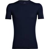 Herr - Nylon T-shirts Icebreaker Anatomica Short Sleeve Crewe T-shirt Men - Midnight Navy