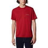 Herr - Sammet T-shirts & Linnen Columbia Mens Meeker Peak Short Sleeve Crew Velvet