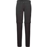 Mammut Dam Byxor & Shorts Mammut Women Runbold Zip Off Outdoor-Trousers - Black