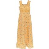 Rutiga Klänningar Y.A.S Women's Lotus Dress - Radiant Yellow