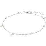 Justerbar storlek Fotlänkar Pernille Corydon Ocean Anklet - Silver/Pearls