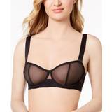 DKNY BH:ar DKNY Sheers bandeau bra with removable straps, Black