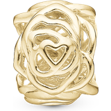Christina Jewelry Roses Of Love Charm - Gold