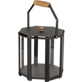 Cane-Line Ljusstakar, Ljus & Doft Cane-Line Lightlux Indoor/Outdoor in Black, Size Mini: 10" H Lantern