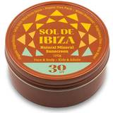 Burkar Solskydd Sol de Ibiza Natural Mineral Sunscreen SPF30 100g