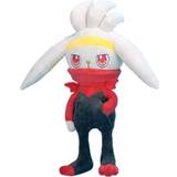 Pokémon Tygleksaker Figurer Pokémon Kickerlo Stoppad figur Unisex vit svart röd