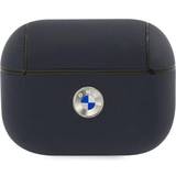 Hörlurar BMW Signature Leather Case för Airpods Pro Marinblå BMAPSSLNA