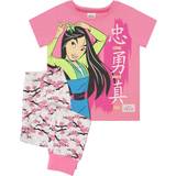 Korta ärmar Pyjamasar Girl's Loyal Brave True Pyjama Set - Pink