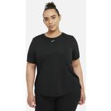 Dam - Rosa T-shirts Nike Kortärmad tröja med standardpassform Dri-FIT One för kvinnor 3X