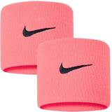 Träningsplagg Svettband Nike Swoosh Wristbands - Pink Gaze/Oil Grey