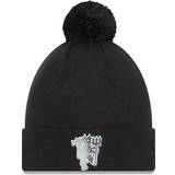 New Era Manchester United Iridescent Cuffed Knit Beanie with Pom