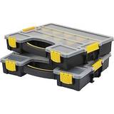 Basetech Verktygsförvaring Basetech Assortment box (L x W x H) 370 x 286 x 140 mm No. of compartments: 15 variable compartments 1 pc(s)