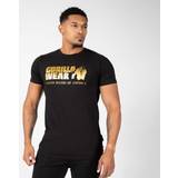 Guld T-shirts & Linnen Gorilla Wear Classic T-Shirt, black/gold