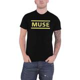 Muse Unisex T-Shirt/Yellow Logo (Large)