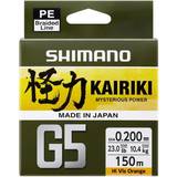 Shimano Fiskelinor Shimano Kairiki g5 150M 0.17 Orange