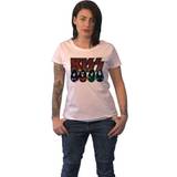 Kiss Dam Överdelar Kiss Ladies T-Shirt/Logo Faces & Icons (XX-Large)