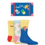 Gula Underkläder Happy Socks 3-Pack Travel Gift Set