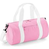 BagBase Väskor BagBase Mini Barrel väska Classic Pink/White One Size