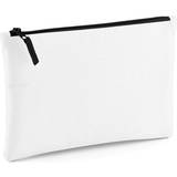 BagBase Grab Zip Pocket Pouch Bag (Pack of 2) (One Size) (White/Black)