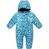 Zebra Ytterkläder Dare2B Kid's Bambino II Waterproof Insulated Snowsuit - Dark Methyl Zebra Print