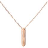 Sif Jakobs Piccolo Necklace - Rose Gold/Transparent