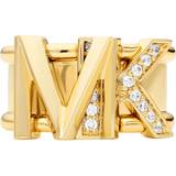 Michael Kors Ringar Michael Kors Premium Gold-Tone Logo Ring MKJ7836710508 (O)