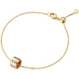 Roséguld Armband Georg Jensen Fusion Bracelet - Gold/White Gold/Rose Gold/Diamonds
