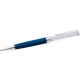 Swarovski Ladies Stainless Steel Crystalline Dark Blue Pen