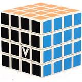 Rubiks kub 4 x 4 V-Cube 4 x 4 White Flat Professional, Fast, and Smooth Speed Cube Puzzle Fidget Toy