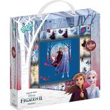 Disney Kreativitet & Pyssel Disney 1800st Klistermärken Totum Frozen 2 Sticker Box Med Ritblock