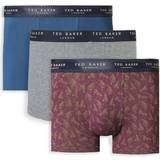 Ted Baker Herr Kläder Ted Baker 3-pack Realasting Cotton Trunks