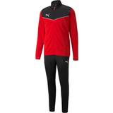 Herr - M - Vita Jumpsuits & Overaller Puma Individualrise Men's Football Tracksuit, Red/Black