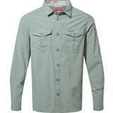 Khaki skjorta Craghoppers Mens NL Adventure Long Sleeve Shirt Optic