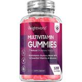 WeightWorld Multivitamin Gummies Natural Ingredients And Strawberry Flavor 120 st