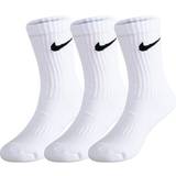 Nike dri fit socks Nike Kid's Dri-Fit Crew Socks 3-pack - White (UN0012-001)