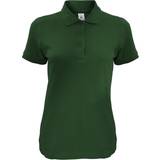B&C Collection Dam Överdelar B&C Collection Women's Safran Timeless Short-Sleeved Pique Polo Shirt - Bottle Green