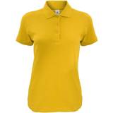B&C Collection Women's Safran Timeless Short-Sleeved Pique Polo Shirt - Gold
