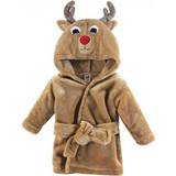 Hudson Soft Plush Animal Face Bathrobe - Reindeer